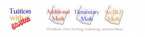 tuition with jason logo - additional math, elementary math, sec 1 and sec 2 math
