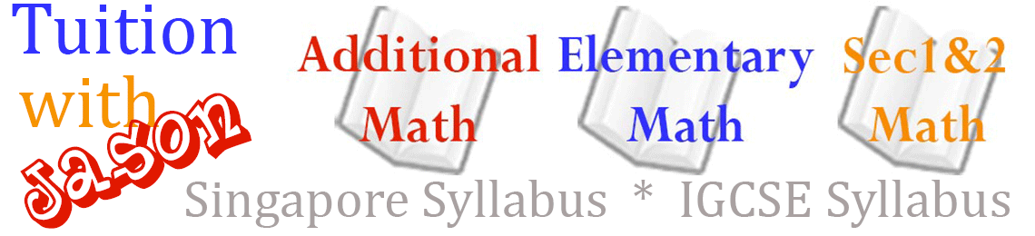 Tuition with Jason – Math Specialist Logo