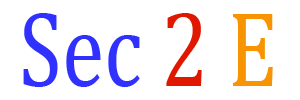 Sec 2 E - IGCSE O Levels Mathematics