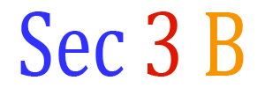 Sec 3 B - IGCSE O Levels Mathematics