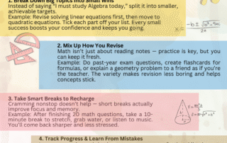 Motivation for Math Exam. 4 Easy Hack . Best Tuition in woodlands and Boon Lay for Additional Math (A-Math) and Secondary School Math,